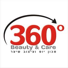 הלוגו של 360 מעלות מספרה ומכון יופי
