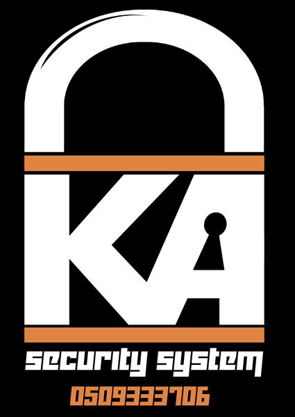 הלוגו של ka מערכות אבטחה אלקטרוניות