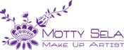 הלוגו של מוטי סלע- מאפר ומדריך איפור מוסמך
