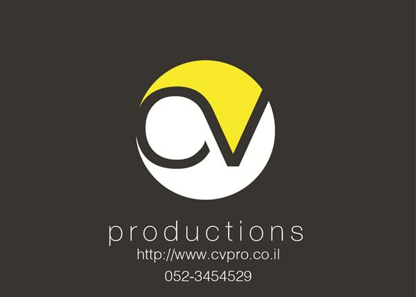 הלוגו של סי.וי פרודקשנס - CV PRODUCTIONS