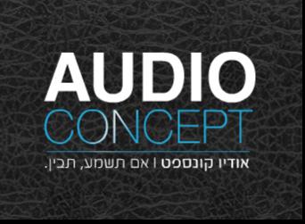 הלוגו של אודיו קונספט - מערכות אודיו וקולנוע ביתי