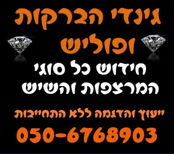 הלוגו של גינדי הברקות ופוליש