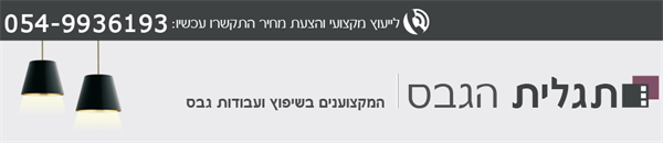 עבודות גבס