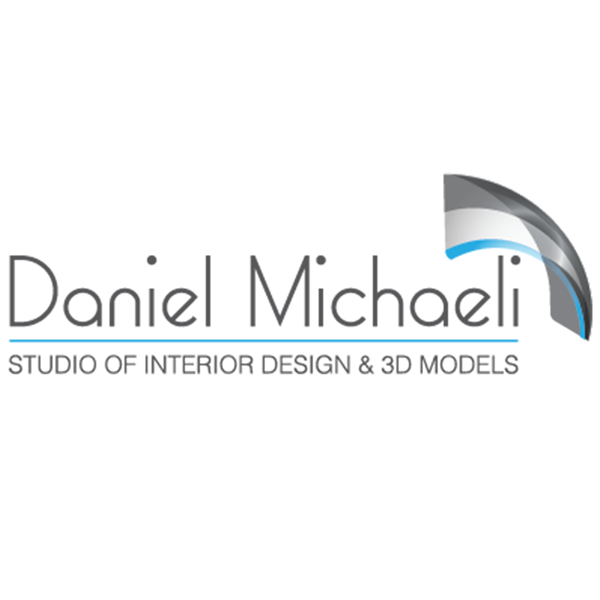 הלוגו של דניאל מיכאלי עיצוב פנים והדמיות אדריכליות