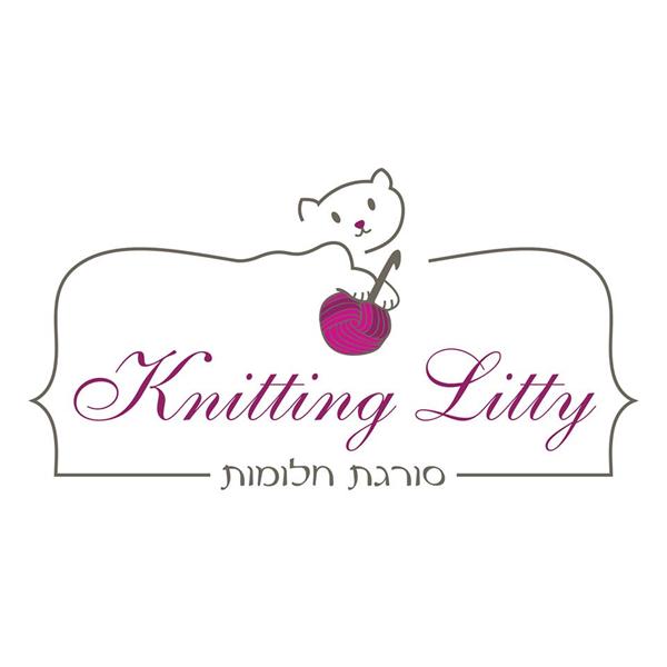 לוגו של Knitting Litty סדנאות סריגה ושטיחי טריקו
