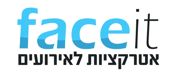 לוגו של faceit אטרקציות לאירעים